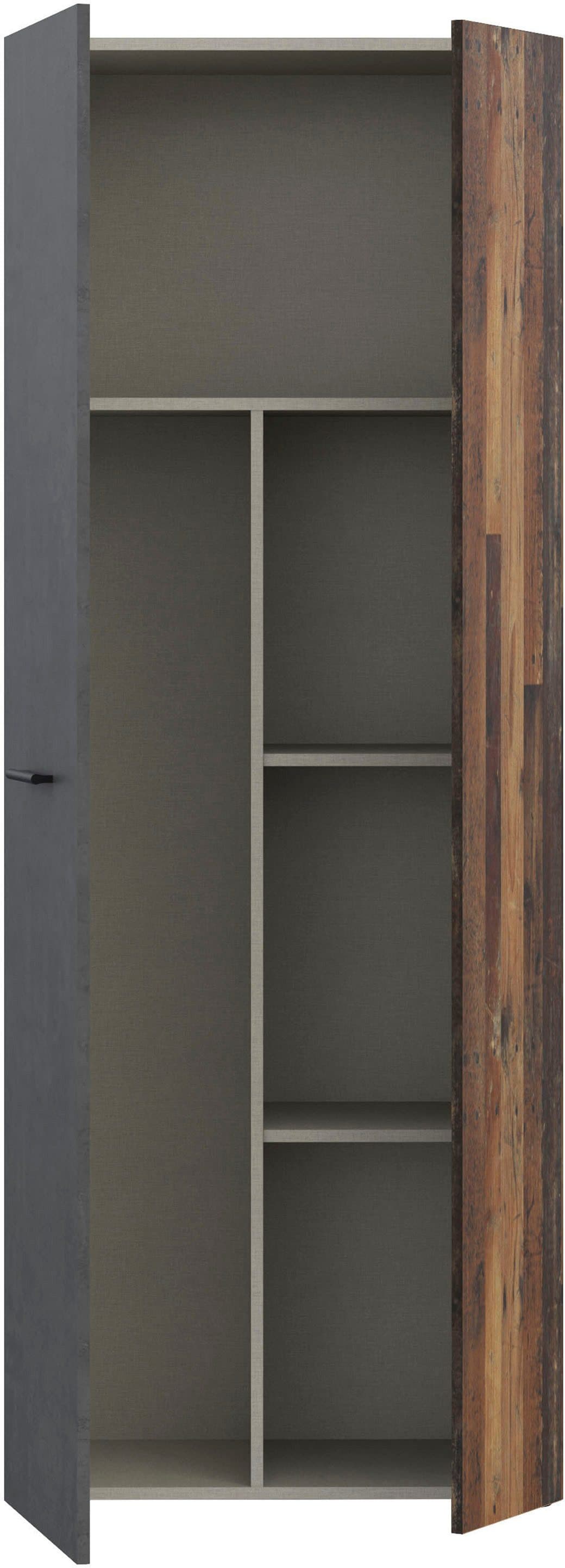 FORTE Mehrzweckschrank NET306 | Braun