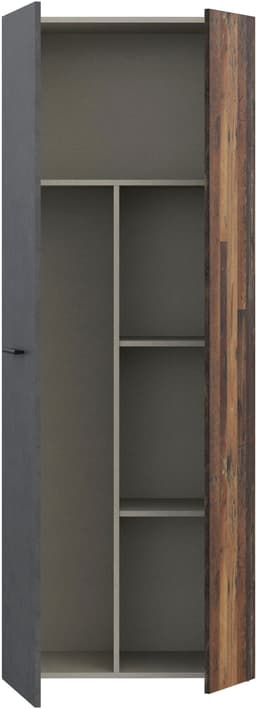 FORTE Mehrzweckschrank NET306 | Braun