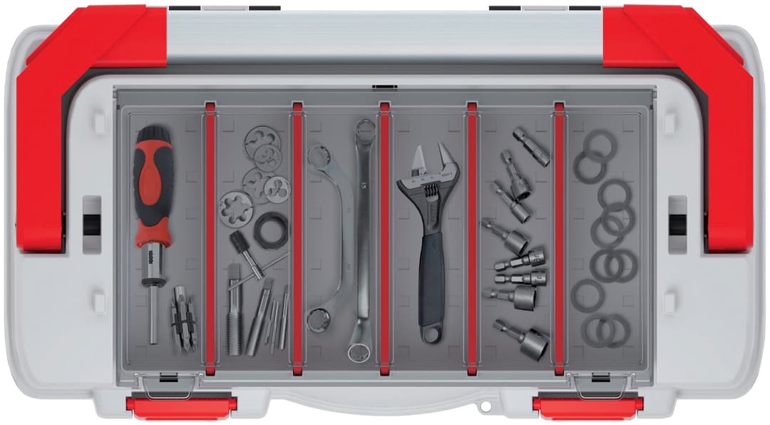 Prosperplast Werkzeugbox EVO | Schwarz