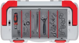 Prosperplast Werkzeugbox EVO | Schwarz