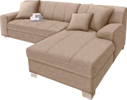 DOMO collection Ecksofa Turah | Beige