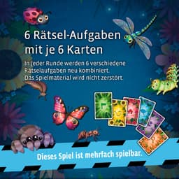 Kosmos Spiel EXIT® Kids Krabbeliger Rätselspaß | Mehrfarbig