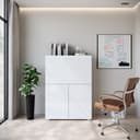Home affaire PC-Schrank Vera | Weiß 5