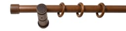 SN DECO GROUP Gardinenstange Cafiro | Braun