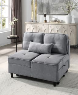 ATLANTIC home collection Schlafsofa Freddy | Grau