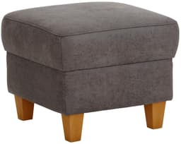 Home affaire Polsterhocker Palmera | Grau