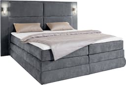 COLLECTION AB Boxspringbett Copenhagen | Grau
