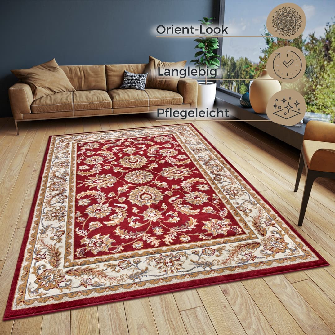 HANSE Home Teppich Reni | Rot