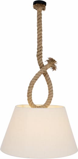 Näve Pendelleuchte Rope | Braun
