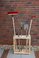 promadino Gartengerätehalter Universal 353/38 | Holztöne 4