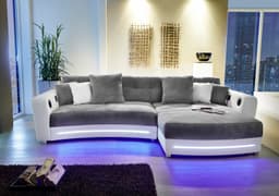 Jockenhöfer Gruppe Ecksofa Laredo | Mehrfarbig