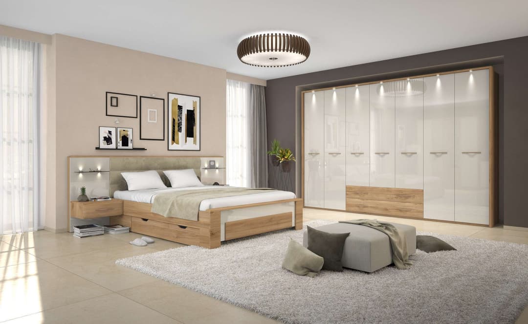 OTTO home Kleiderschrank Gala | Beige
