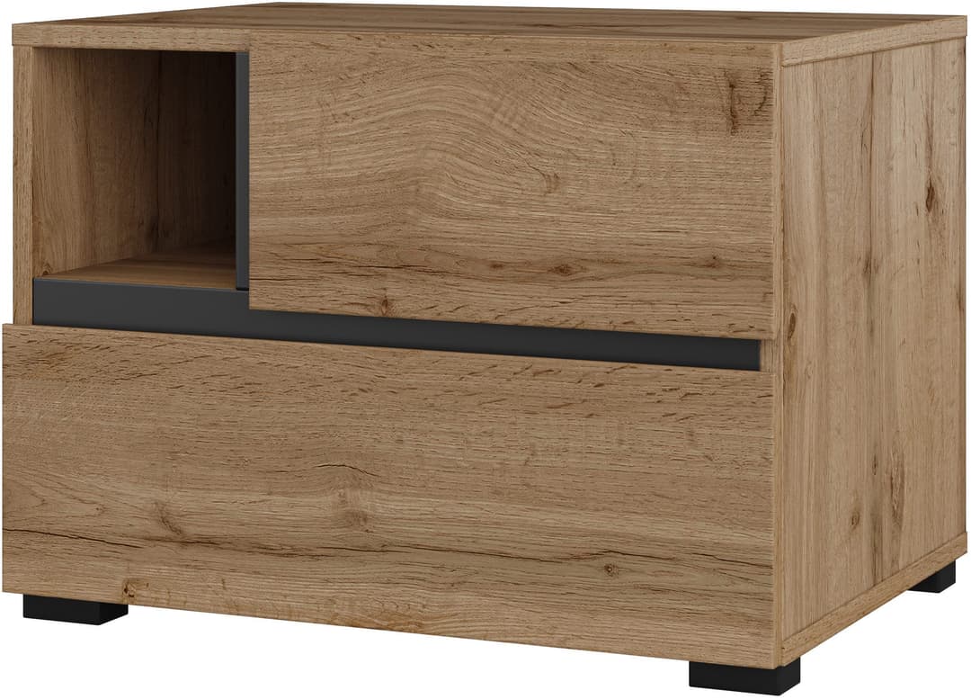 OTTO home Nachtkommode Cross | Holztöne