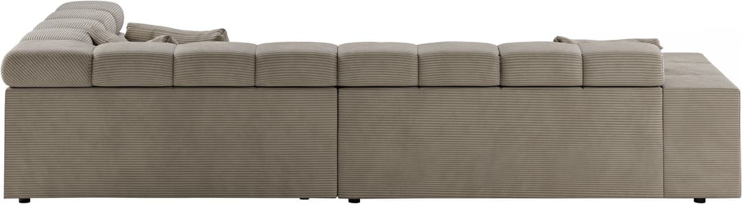 Home affaire Ecksofa Ancona | Braun