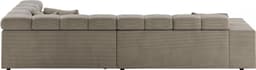 Home affaire Ecksofa Ancona | Braun