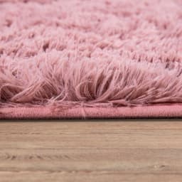 Paco Home Hochflor-Teppich Silky 591 | Rosa