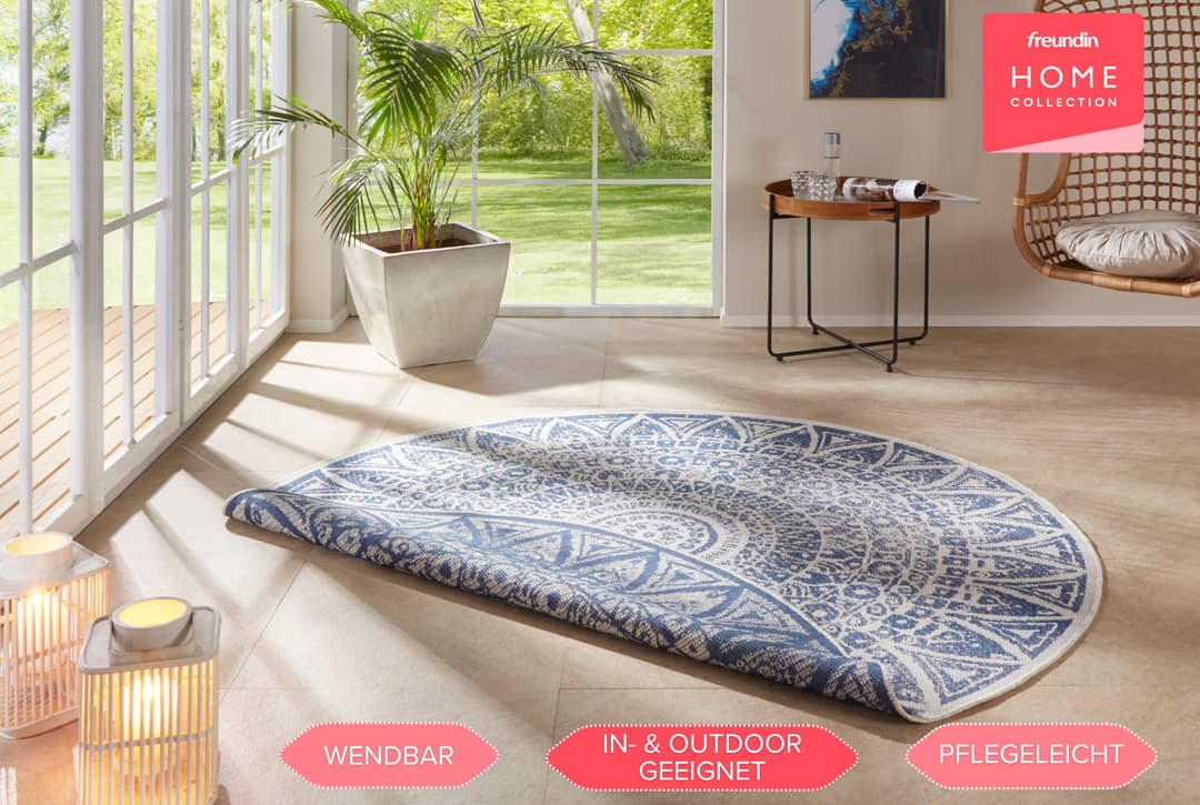 HANSE Home Teppich Lilja | Mehrfarbig