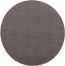 Sanat Teppich Uni, rund | Grau 2