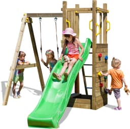 FUNGOO Spielturm FUNNY3 | Grün