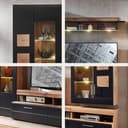 Innostyle Wohnwand Sonate | Schwarz 3