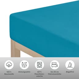 OTTO home Spannbettlaken | Türkis