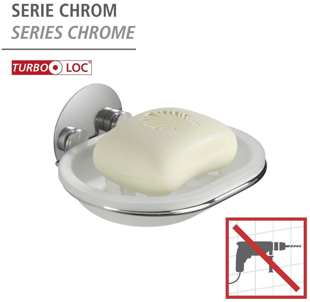 Wenko Seifenablage Turbo-Loc® | Mehrfarbig