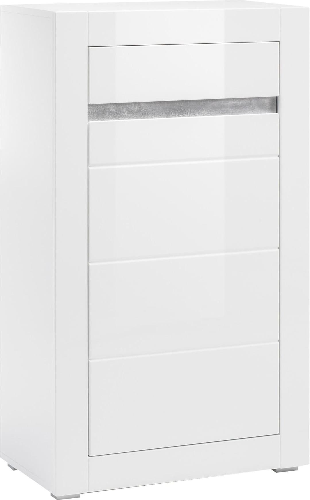 Home affaire Kommode Carat | Weiß