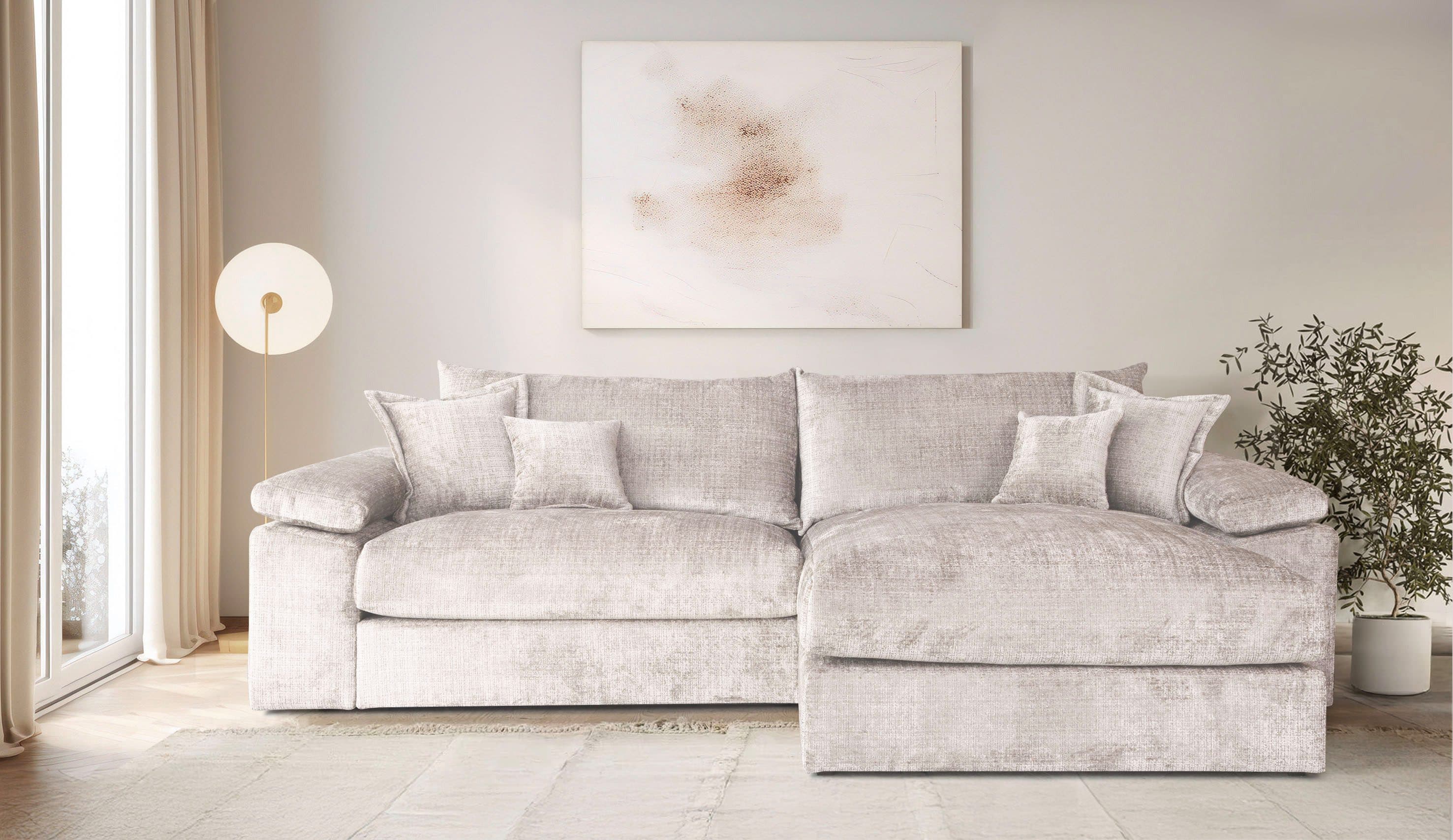 Home affaire Ecksofa Soft&Cosy XXL L-Form | Beige