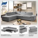 sit&more Ecksofa Valentine L-Form | Schwarz 3
