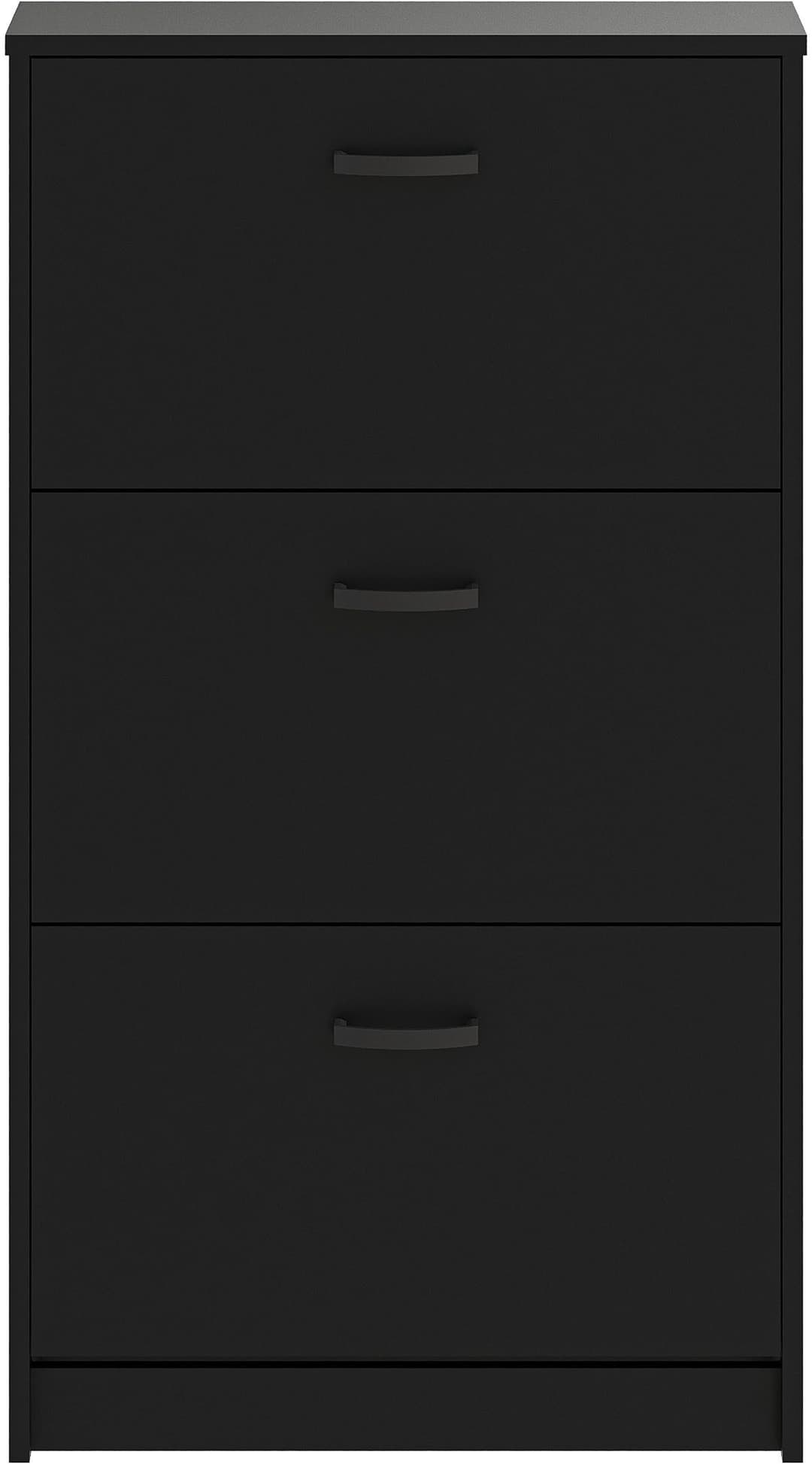 FMD Schuhschrank Step 3 | Schwarz