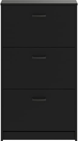 FMD Schuhschrank Step 3 | Schwarz