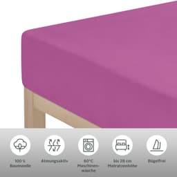 OTTO home Spannbettlaken | Pink