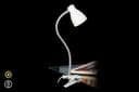 Briloner Leuchten LED Klemmleuchte Grip | Weiß