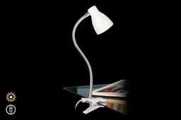 Briloner Leuchten LED Klemmleuchte Grip | Weiß