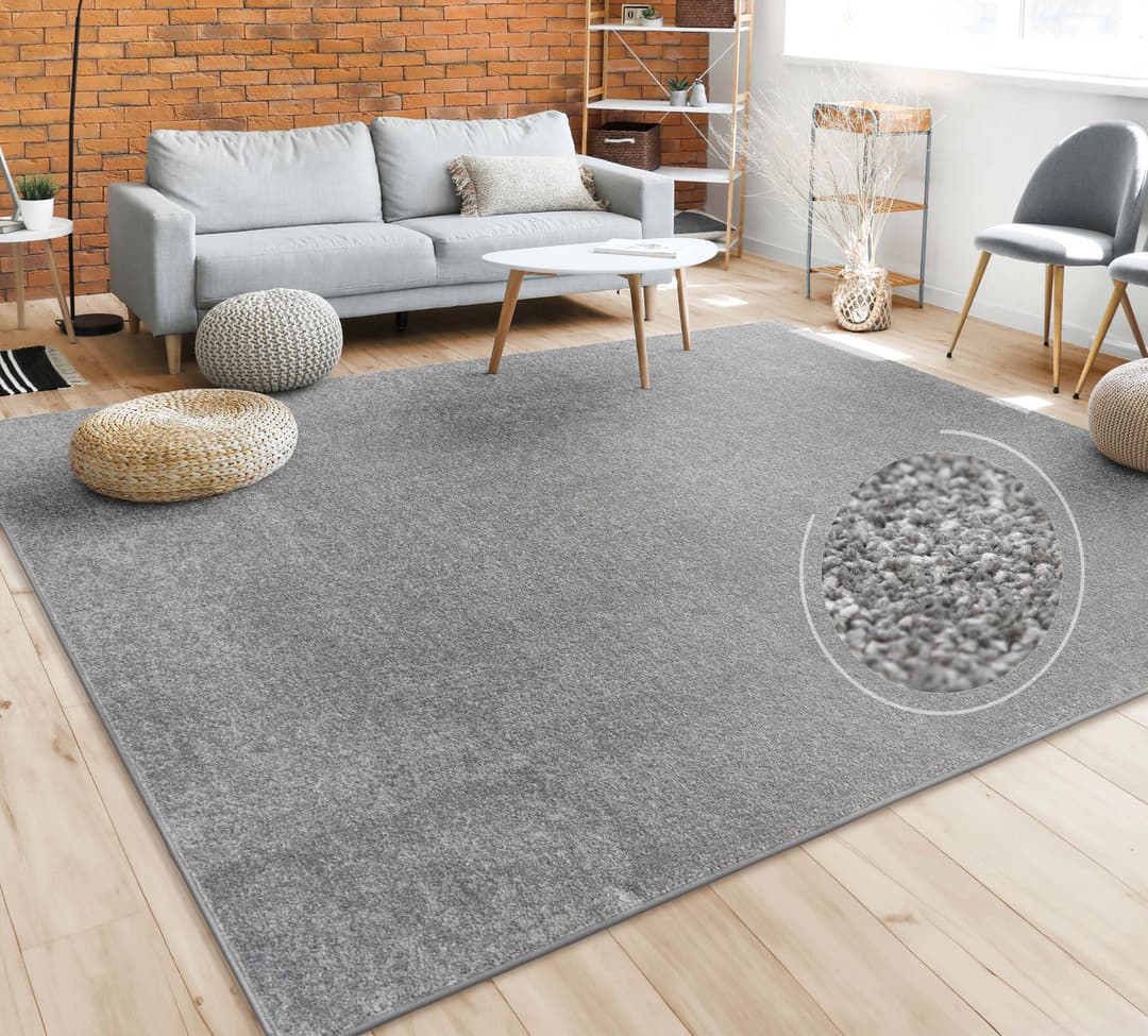 Paco Home Teppich Porto 890 | Grau