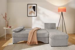 Jockenhöfer Gruppe Ecksofa Starlight L-Form | Grau