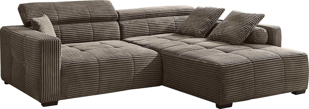 Jockenhöfer Gruppe Ecksofa Severino | Braun