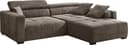 Jockenhöfer Gruppe Ecksofa Severino | Braun 2