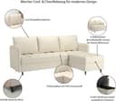 Dorel Home Ecksofa LINDHUS | Grau 3