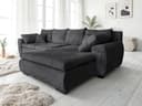 Home affaire Ecksofa Cara Mia L-Form | Grau