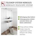 WENKO Organizer Modell Herkules (Set, 2 St) | Grau 4