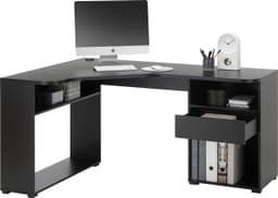 BEGA OFFICE Eckschreibtisch BC3155 | Schwarz