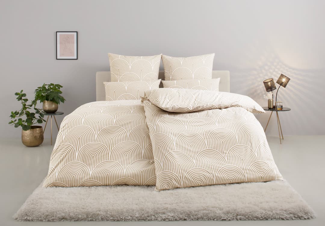OTTO home Bettwäsche Matilda | Beige