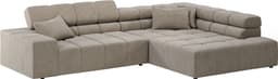 Home affaire Ecksofa Ancona | Braun
