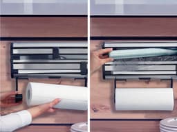 Leifheit Parat Royal Wandrollenhalter | Silber