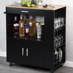 KESPER® Küchenwagen | Schwarz