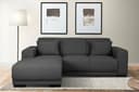 Home affaire Ecksofa BORNHOLM L-Form | Grau