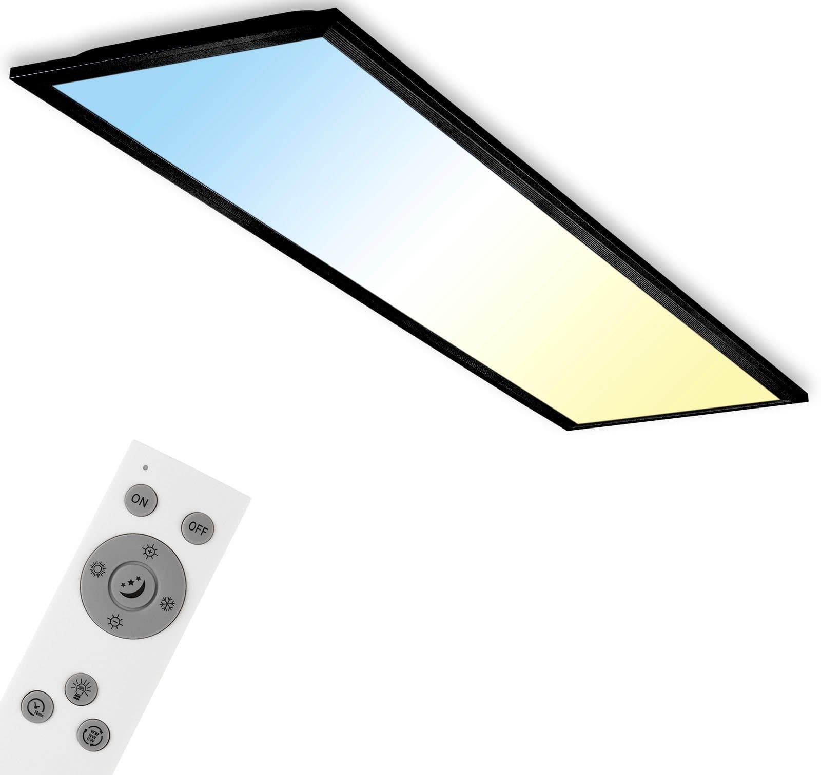 Briloner Leuchten LED Panel 7167016 Piatto | Schwarz