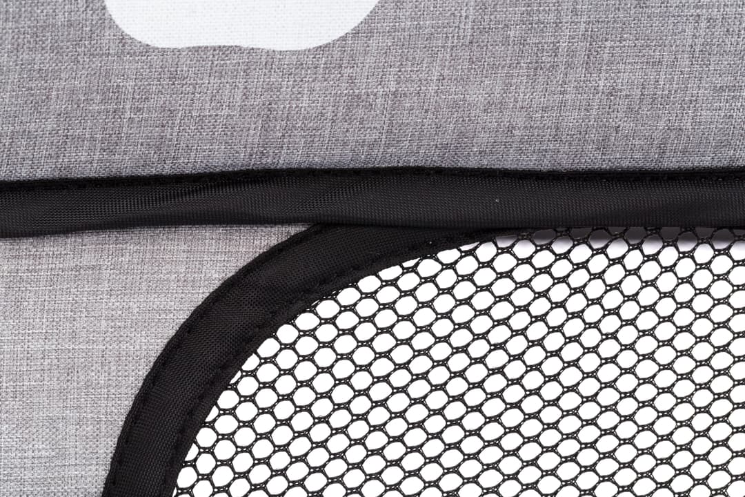 Fillikid Baby-Reisebett Standard grau melange | Grau