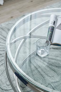 SalesFever Couchtisch | Silber